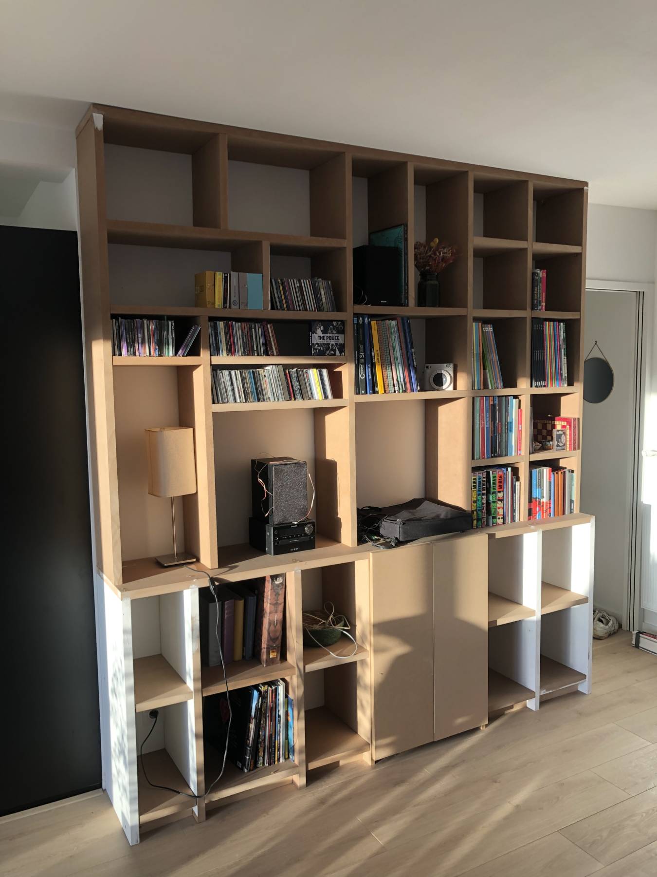 Bibliothèque MDF
